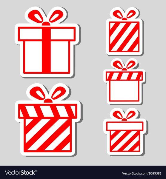 Наклейка подарочек