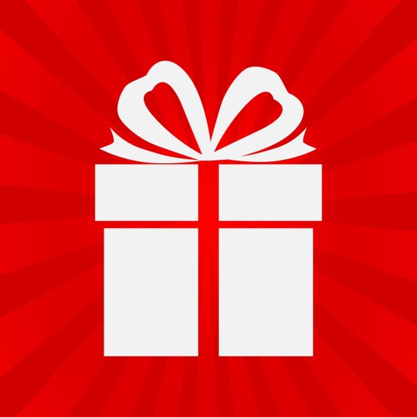 Стикер подарок