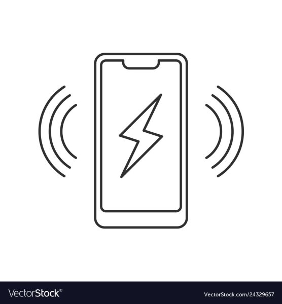 Беспроводная зарядка иконка