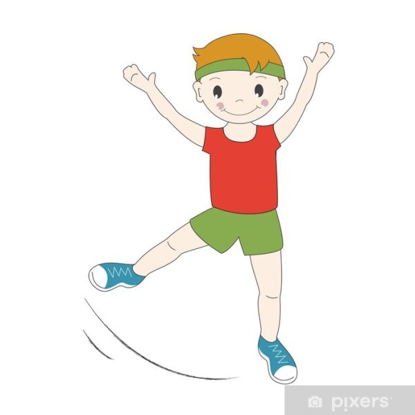 Зарядка рисунок