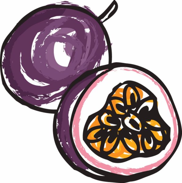 Маракуйя мультяшная