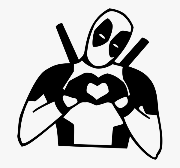 Трафарет супергероев