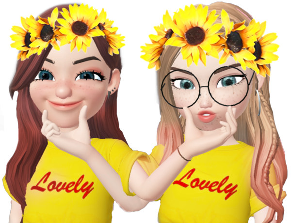 Наклейки для подруги