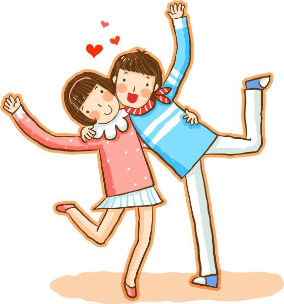 Обнимашки начальник иллюстрация вектор