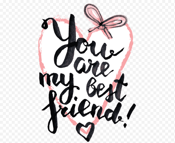 Надпись Бест френдс Форевер