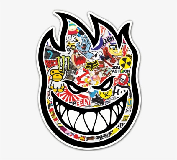 Мусорный бак арт