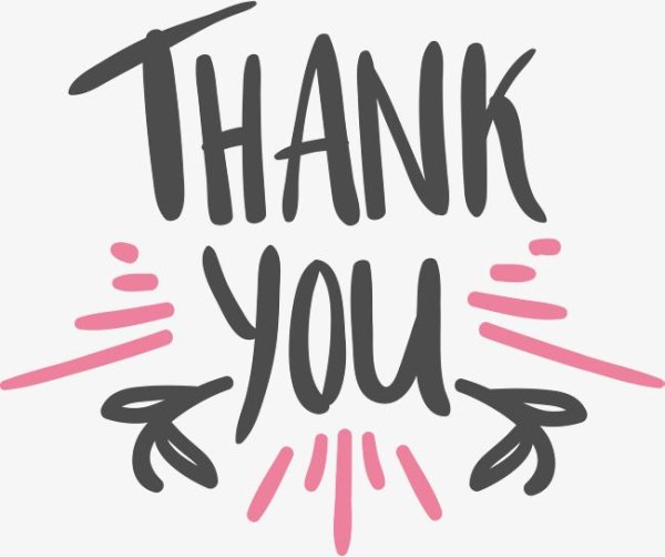 Стикер thank you