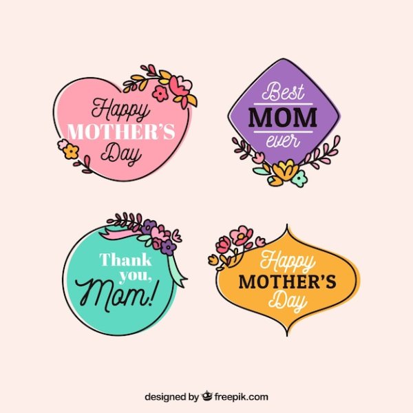 Стикеры мама