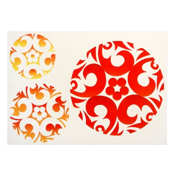 Наклейка на сферу