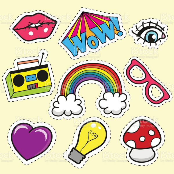 Шикарная стикер