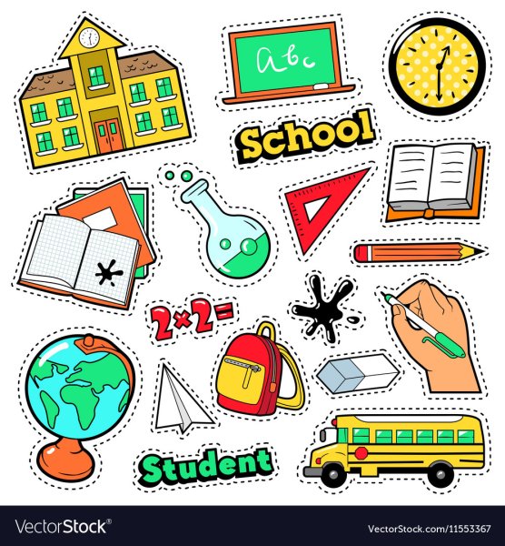 Значки в фиолетовом стиле