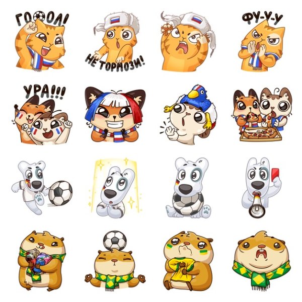 Стикер паки