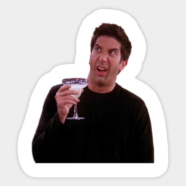 Росс Геллер рисунок