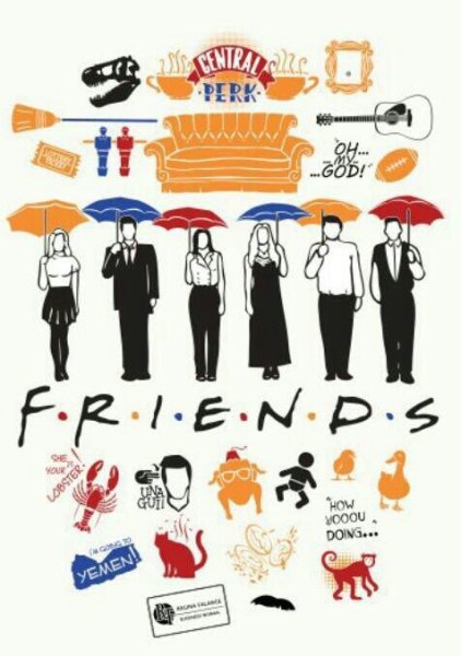 Сериал друзья Стикеры