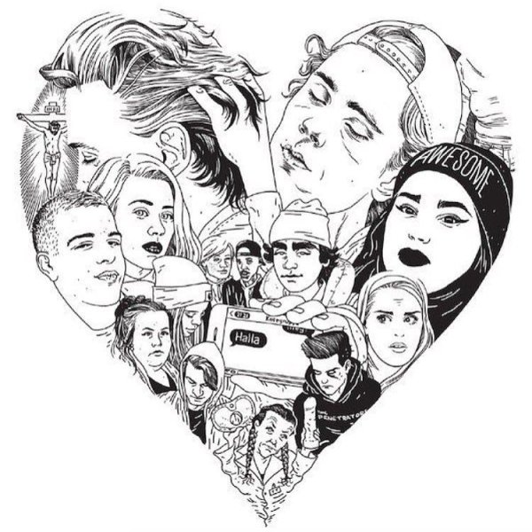 Стикеры на обложку сообщества