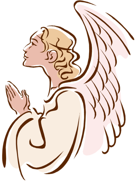 Ангел молится