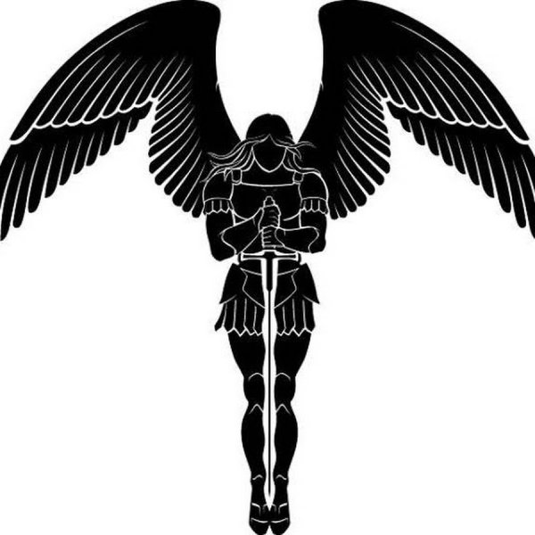 Архангел силуэт