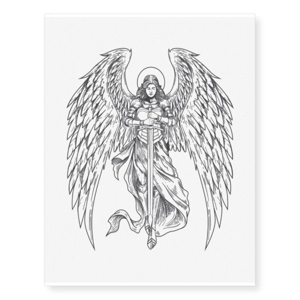 Архангел Михаил тату эскизы