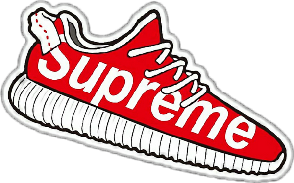 Наклейки Суприм