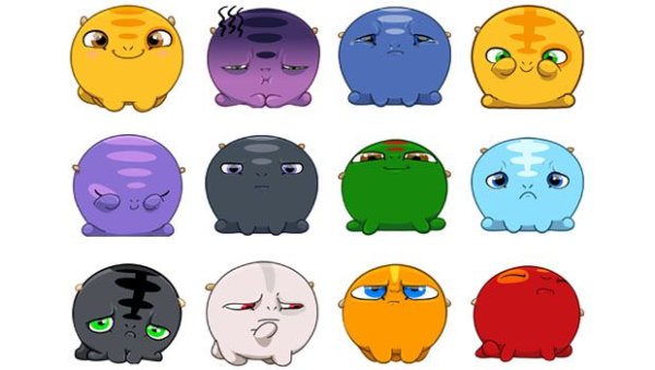 Hatch Стикеры игрушки