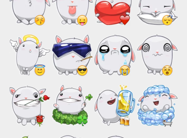 Hatch Стикеры ватсап