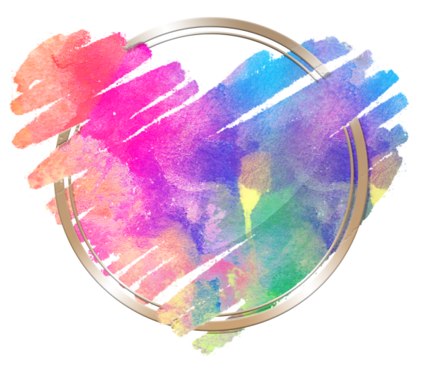 Яркие цветы на прозрачном фоне