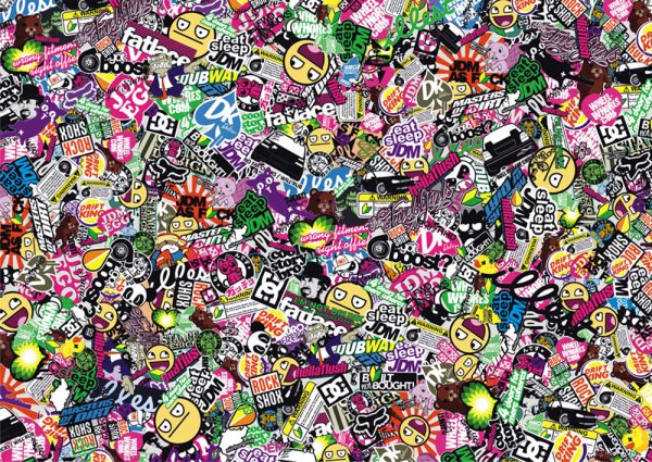 Куча наклеек