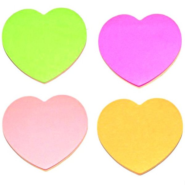 Сердечки разных цветов