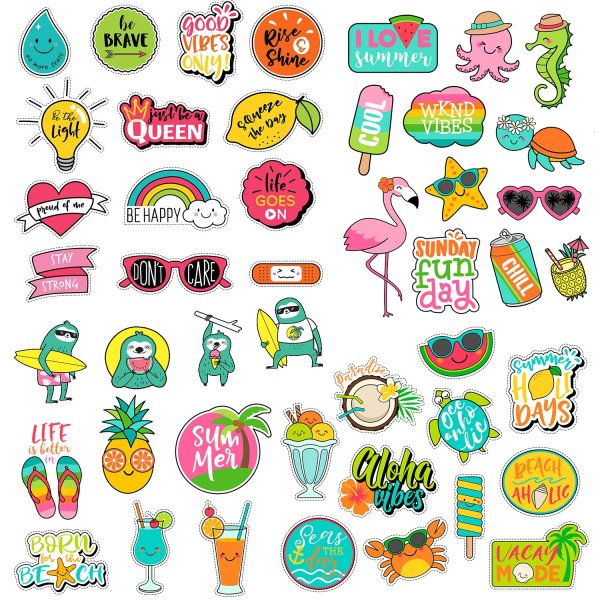 Стикеры в одном стиле