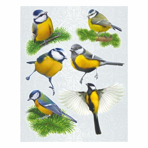 Стикеры синица