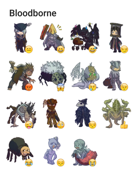 Bloodborne Стикеры