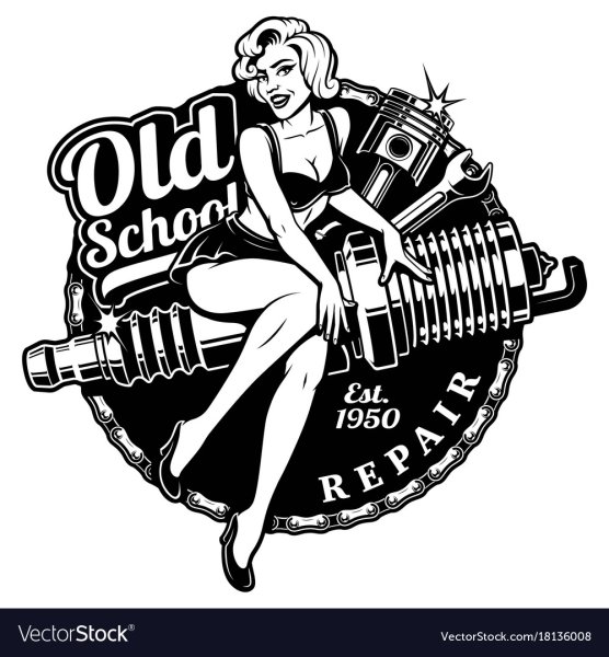 Наклейки на машину пин ап