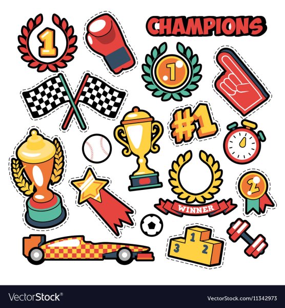 Наборы спортивные Стикеры