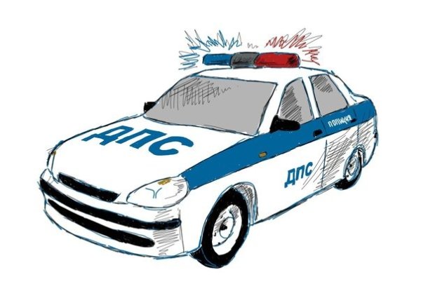 Мультяшные полицейские машины