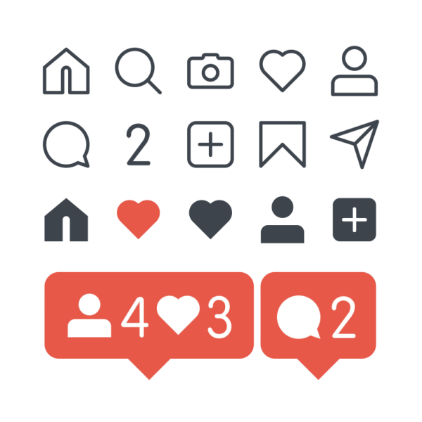 Значки в инстаграме