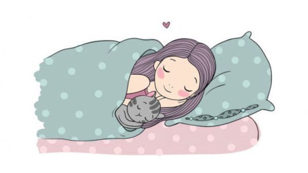 Стикер спать