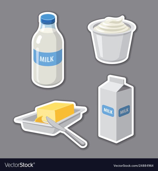 Наклейки для продукции молочка