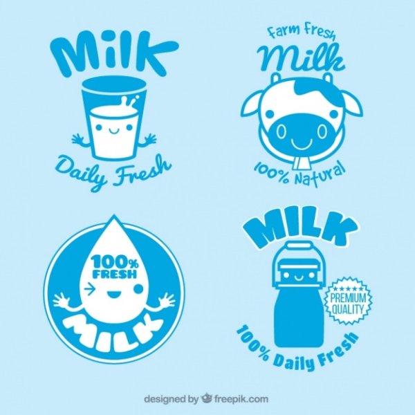 Молоко логотип
