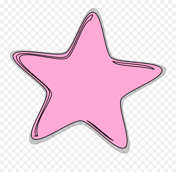 Розовая звезда