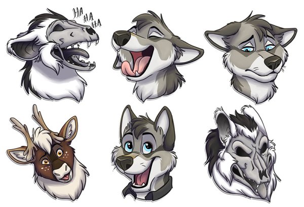 Фурри Стикеры