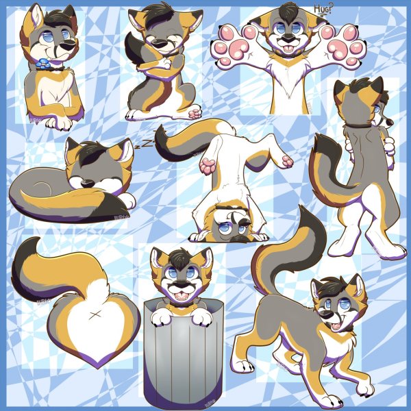 Furry наклейка