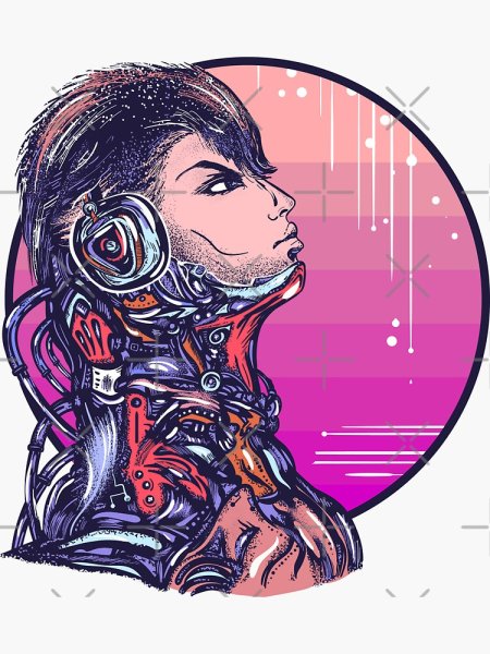 Наклейки киберпанк 2077 Додо