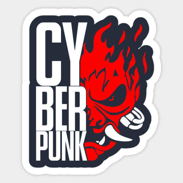 Надписи в стиле киберпанк