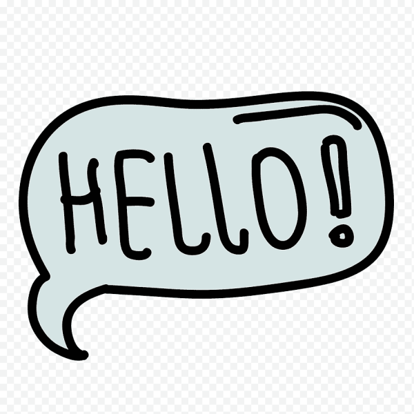 Hello рисунок