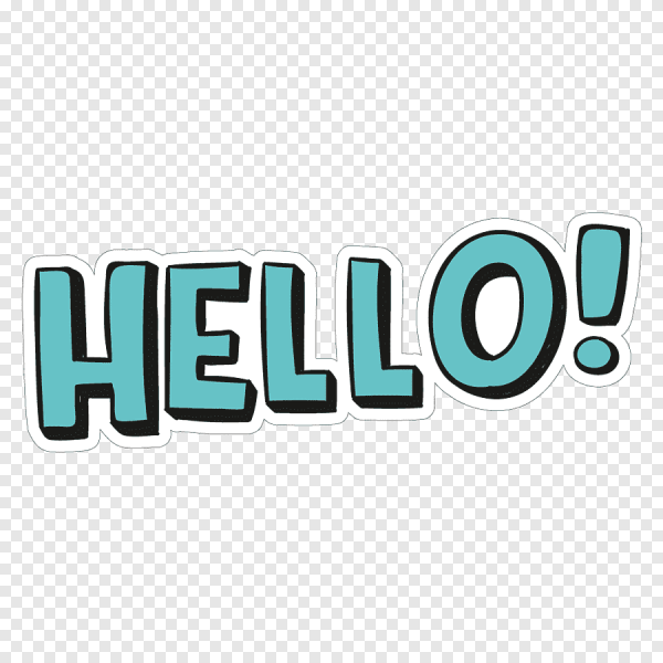 Стикеры hello