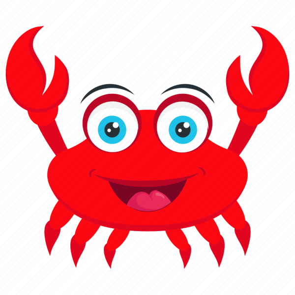 Наклейки краб