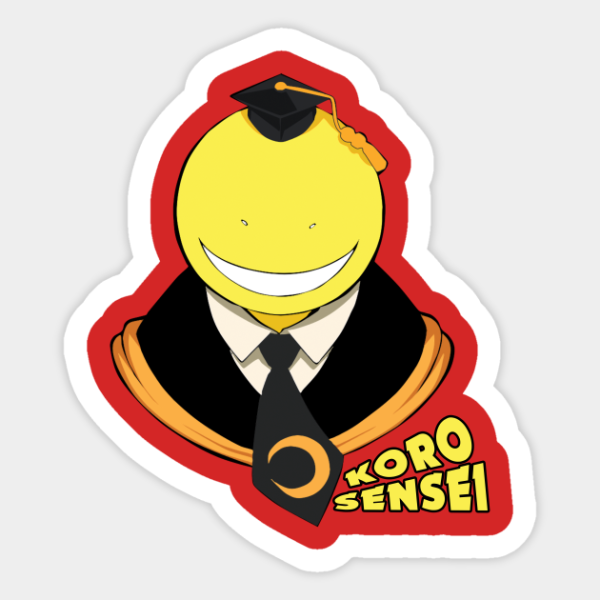 Стикеры коро сенсей