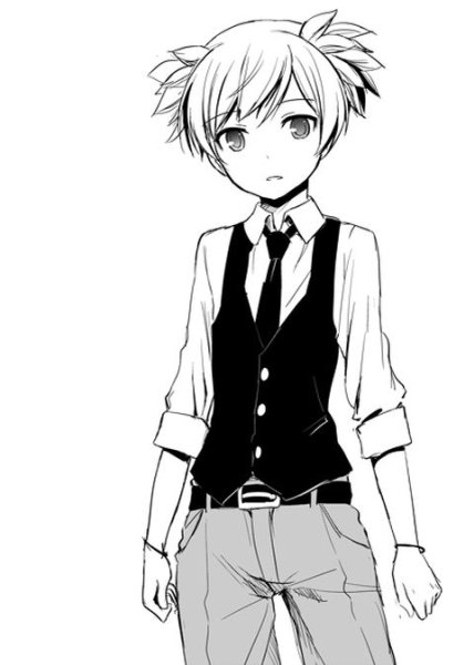 Нагиса Шиота чб