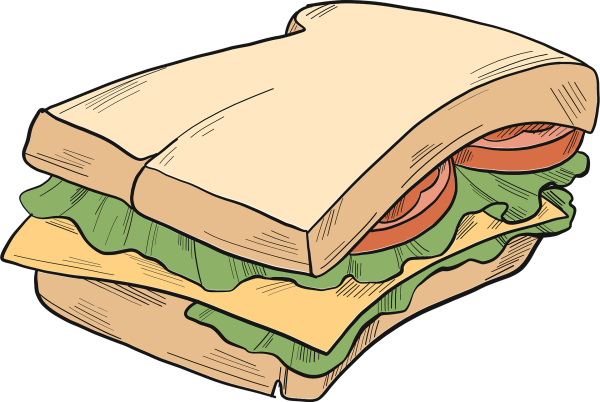 Сэндвич мультяшный