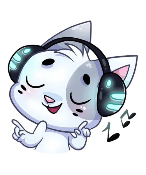 Кот бисквит Стикеры